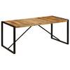 vidaXL Esstisch 180x90x75 cm Massivholz Mango