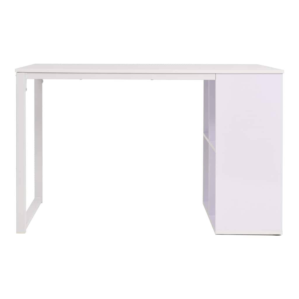 vidaXL Schreibtisch 120×60×75 cm Weiß-1