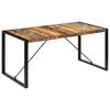 vidaXL Esstisch 160x80x75 cm Altholz Massiv