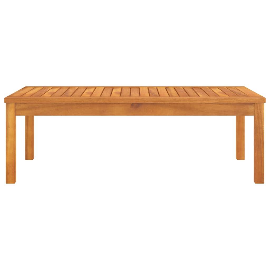 vidaXL Couchtisch 100x50x33 cm Massivholz Akazie-2