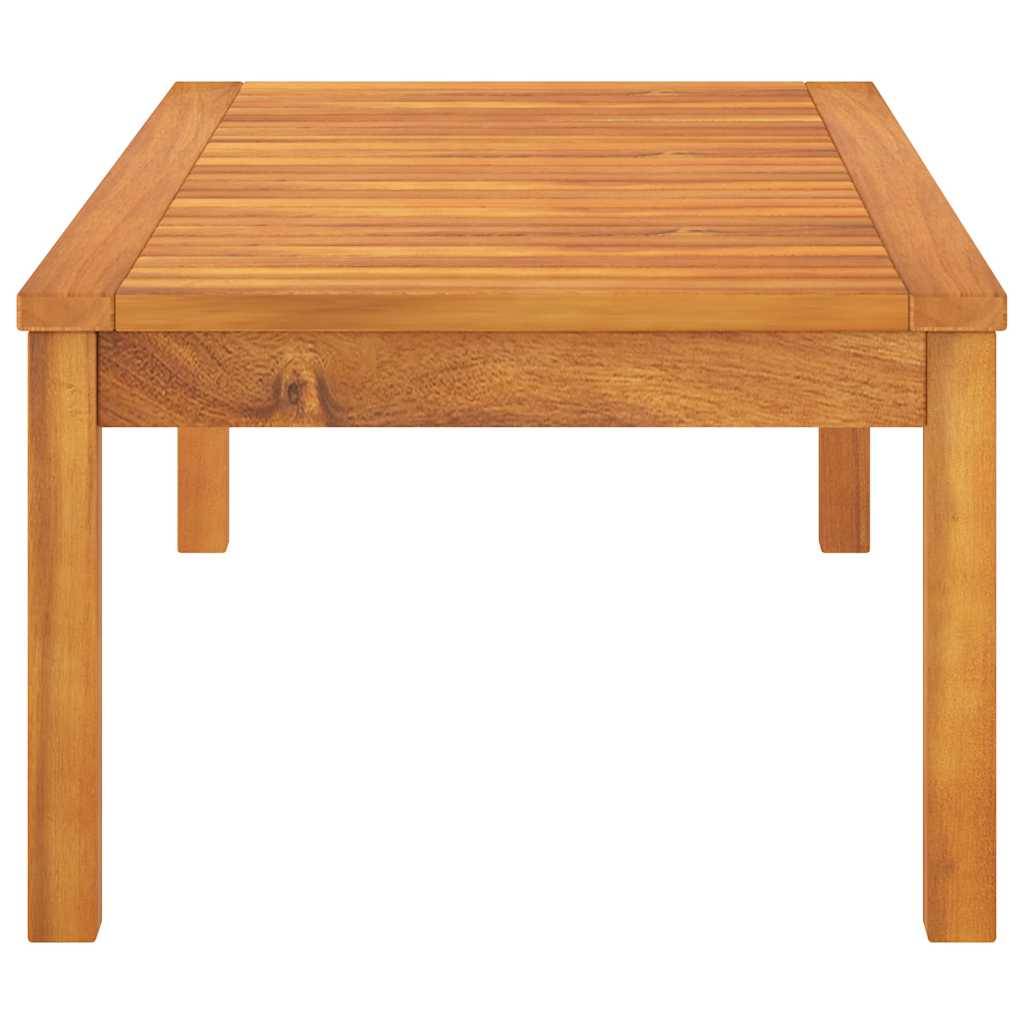vidaXL Couchtisch 100x50x33 cm Massivholz Akazie-3