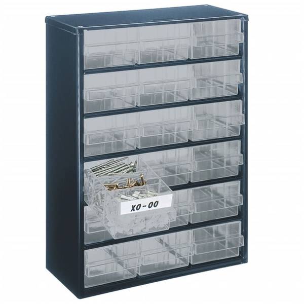 Schubl.-Magazin mit 18 Laden Typ 150-02 blau