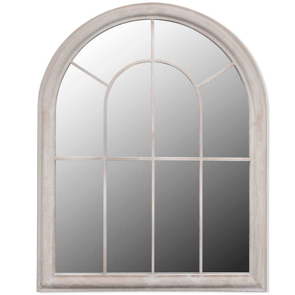 vidaXL Rustikaler Gartenspiegel Bogen 69×89 cm für Indoor und Outdoor-1