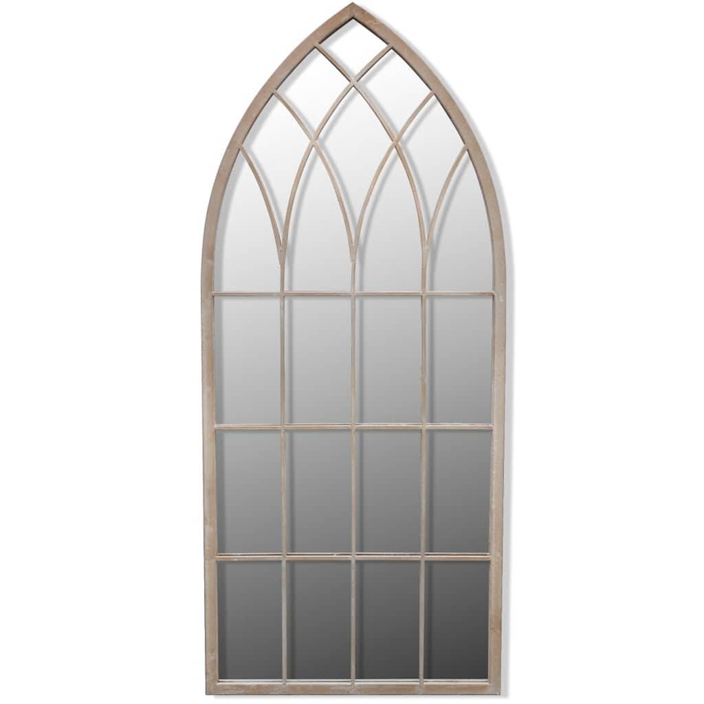 vidaXL Rustikaler Gartenspiegel Bogen 50×115 cm für Indoor und Outdoor-1