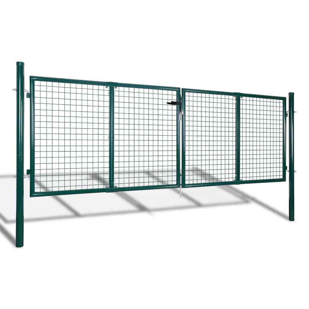 vidaXL Gartengitter für Tor Zaun Tür und Wand 300 x 75 cm-4