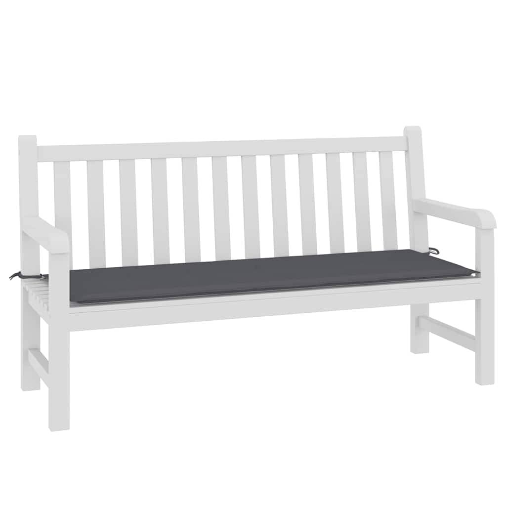 vidaXL Gartenbank-Auflage Anthrazit 150x50x3 cm Oxford-Gewebe-2