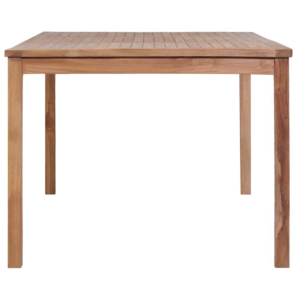 vidaXL Gartentisch 200x100x77 cm Massivholz Teak-2