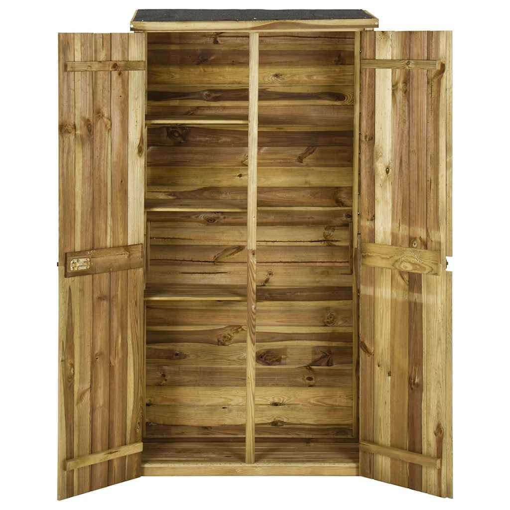 vidaXL Geräteschuppen Kiefernholz 85×48×177 cm-2