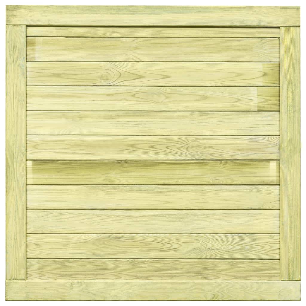 vidaXL Gartentor Imprägniertes Kiefernholz 100x100 cm-2