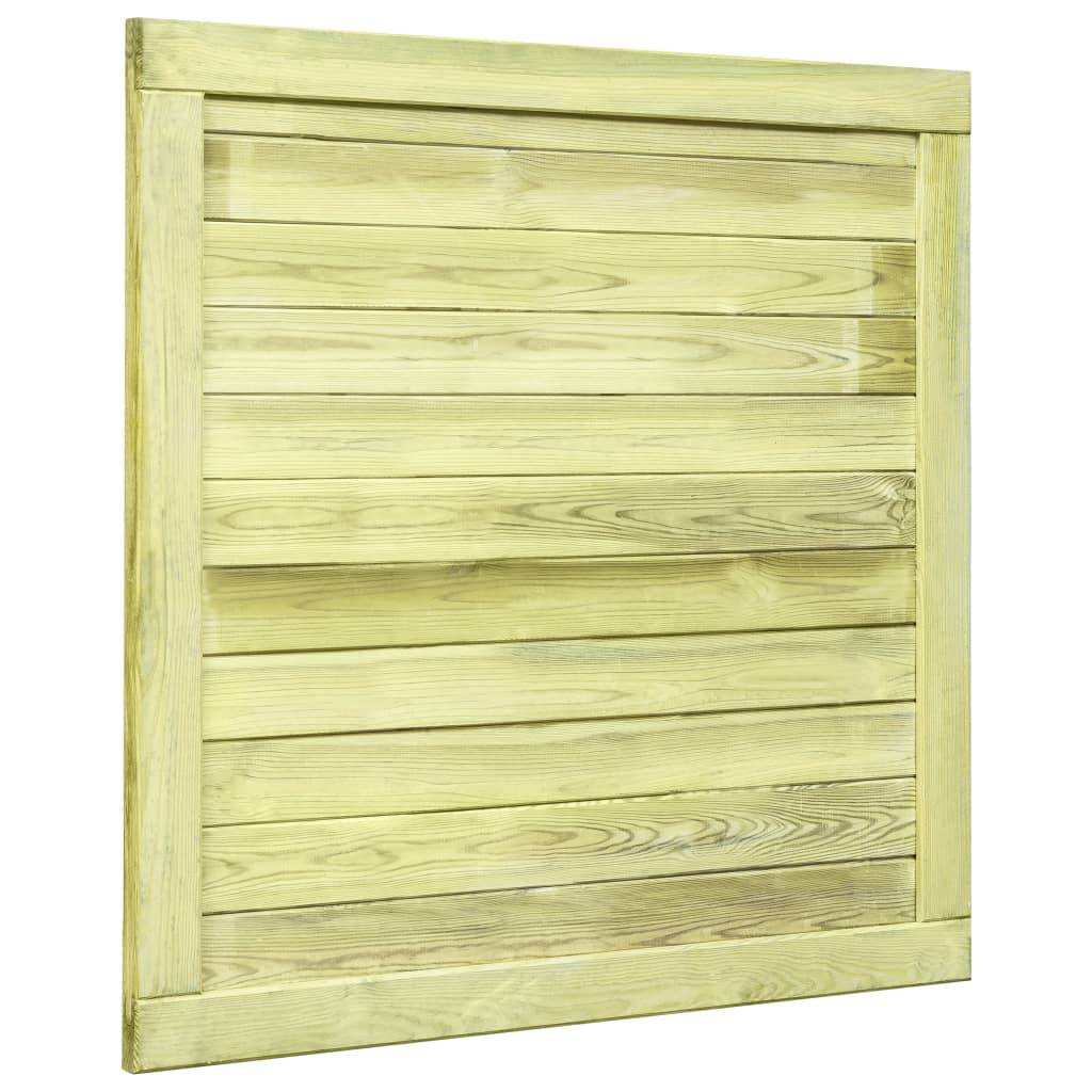 vidaXL Gartentor Imprägniertes Kiefernholz 100x100 cm-3