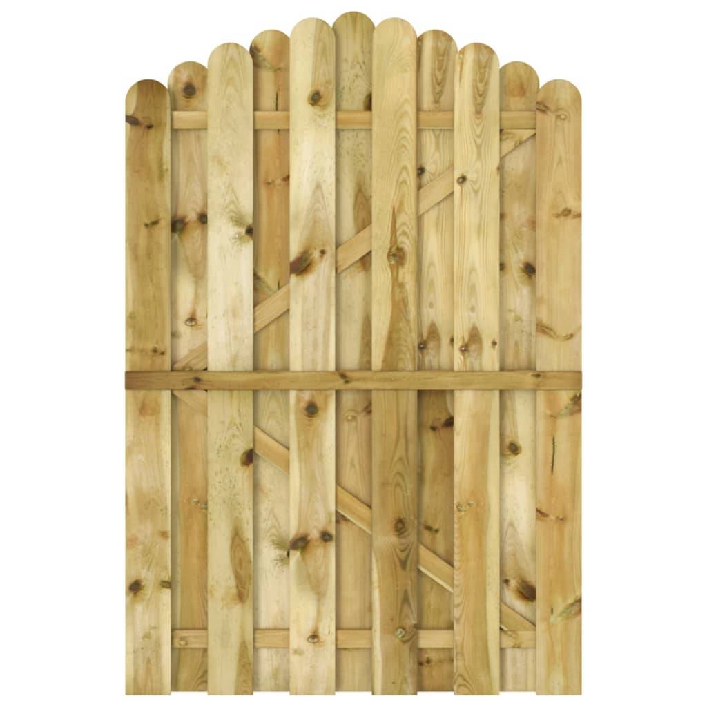vidaXL Gartentor Imprägniertes Kiefernholz 100x150 cm-0