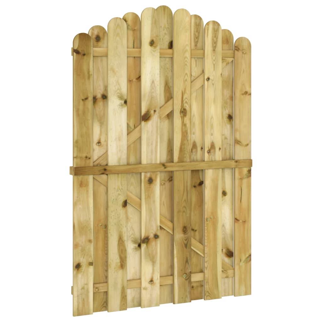 vidaXL Gartentor Imprägniertes Kiefernholz 100x150 cm-2