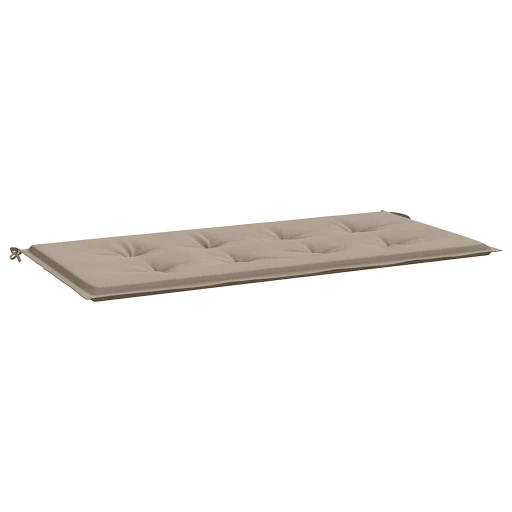 vidaXL Gartenbank-Auflage Taupe 100x50x4 cm Oxford-Gewebe-0