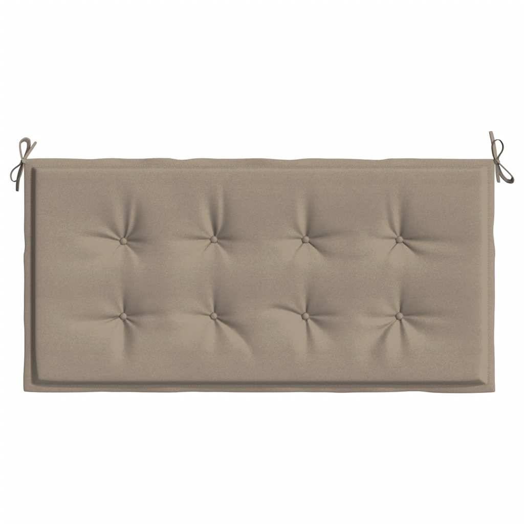 vidaXL Gartenbank-Auflage Taupe 100x50x4 cm Oxford-Gewebe-2