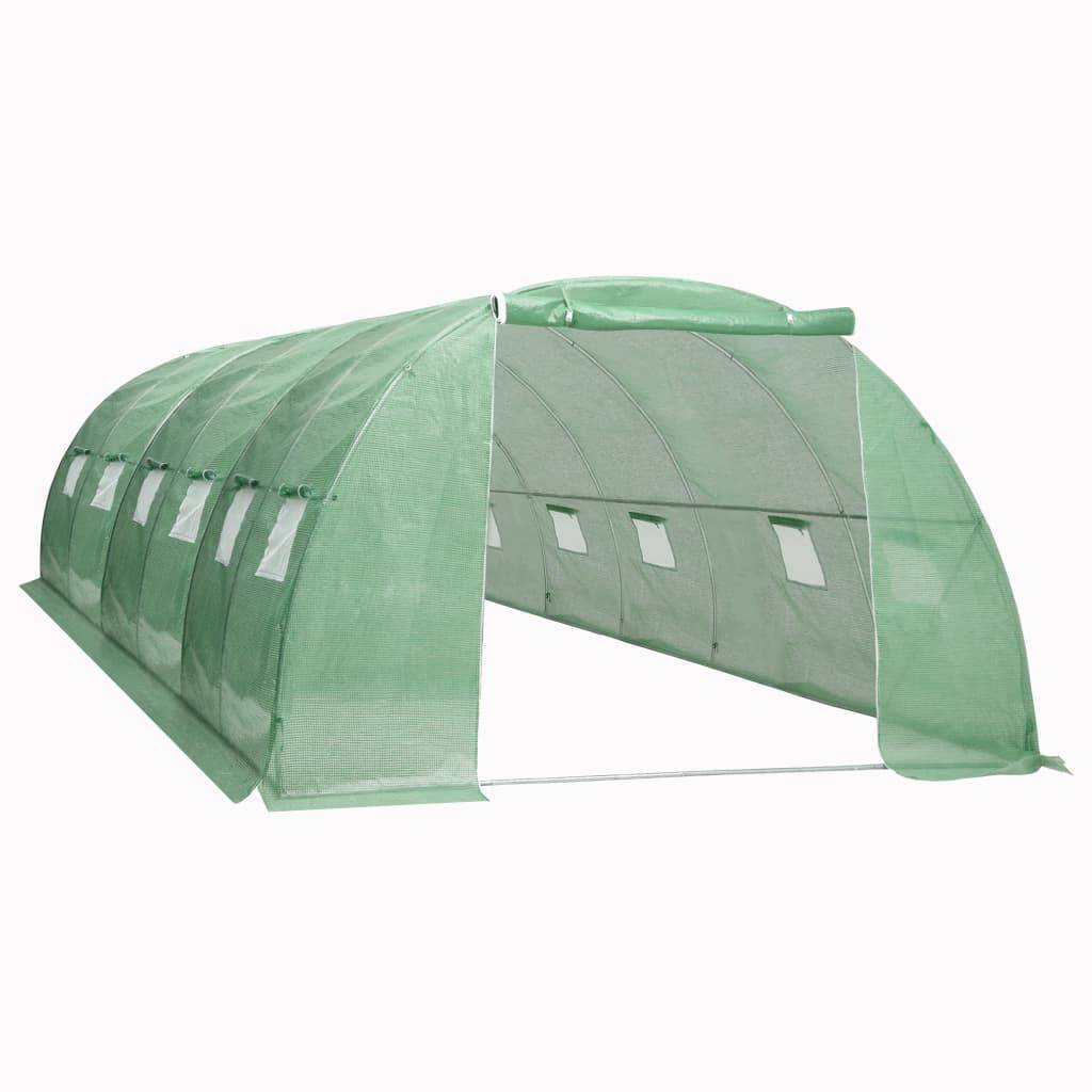 vidaXL Gewächshaus 24 m² 6x4x2 m-1