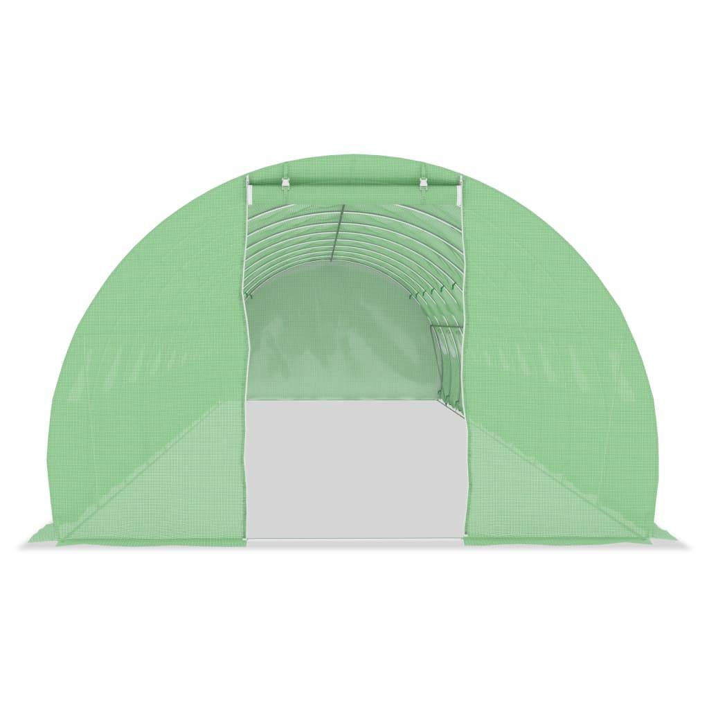 vidaXL Gewächshaus 45 m² 15x3x2 m-3