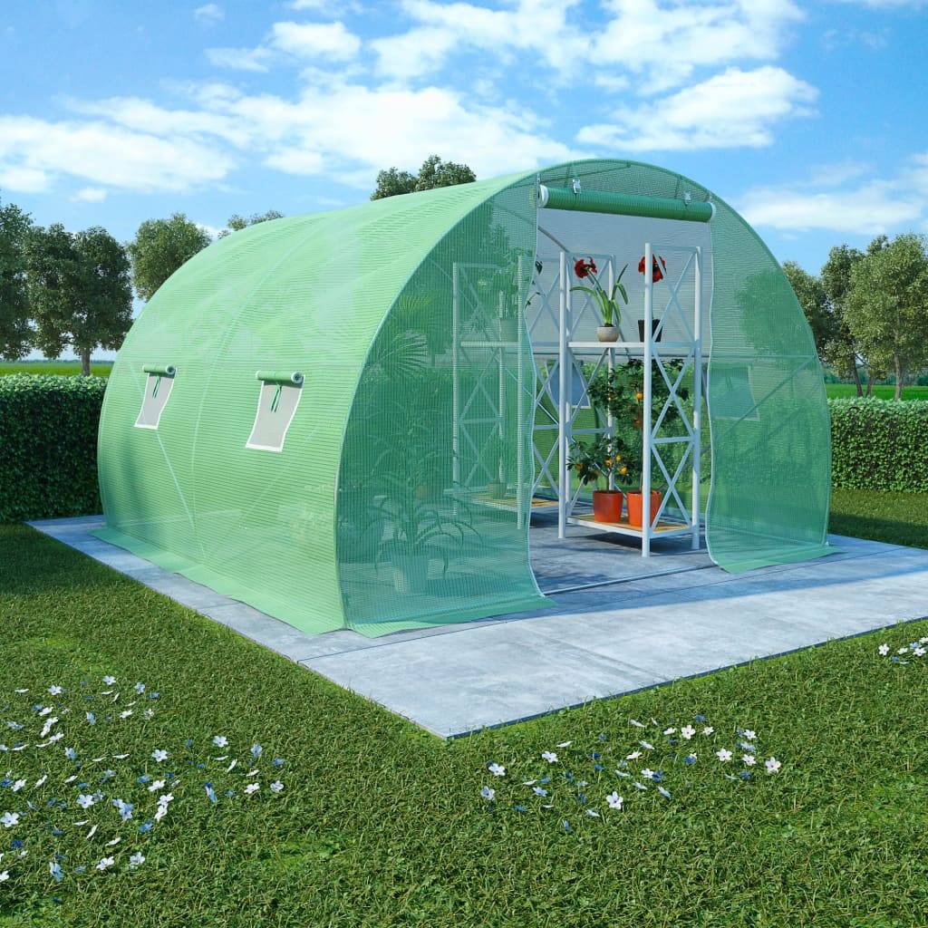 vidaXL Gewächshaus 6 m² 3x2x2 m-1