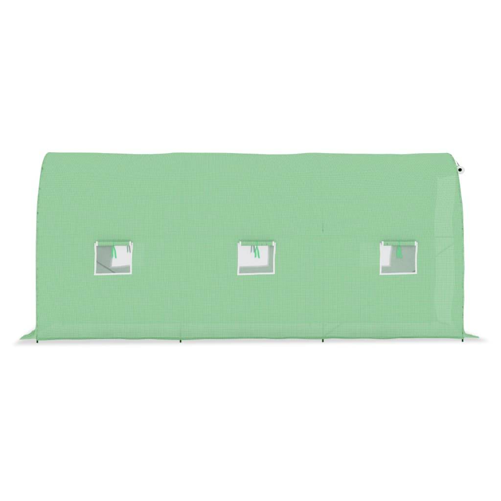 vidaXL Gewächshaus 9 m² 4,5x2x2 m-3