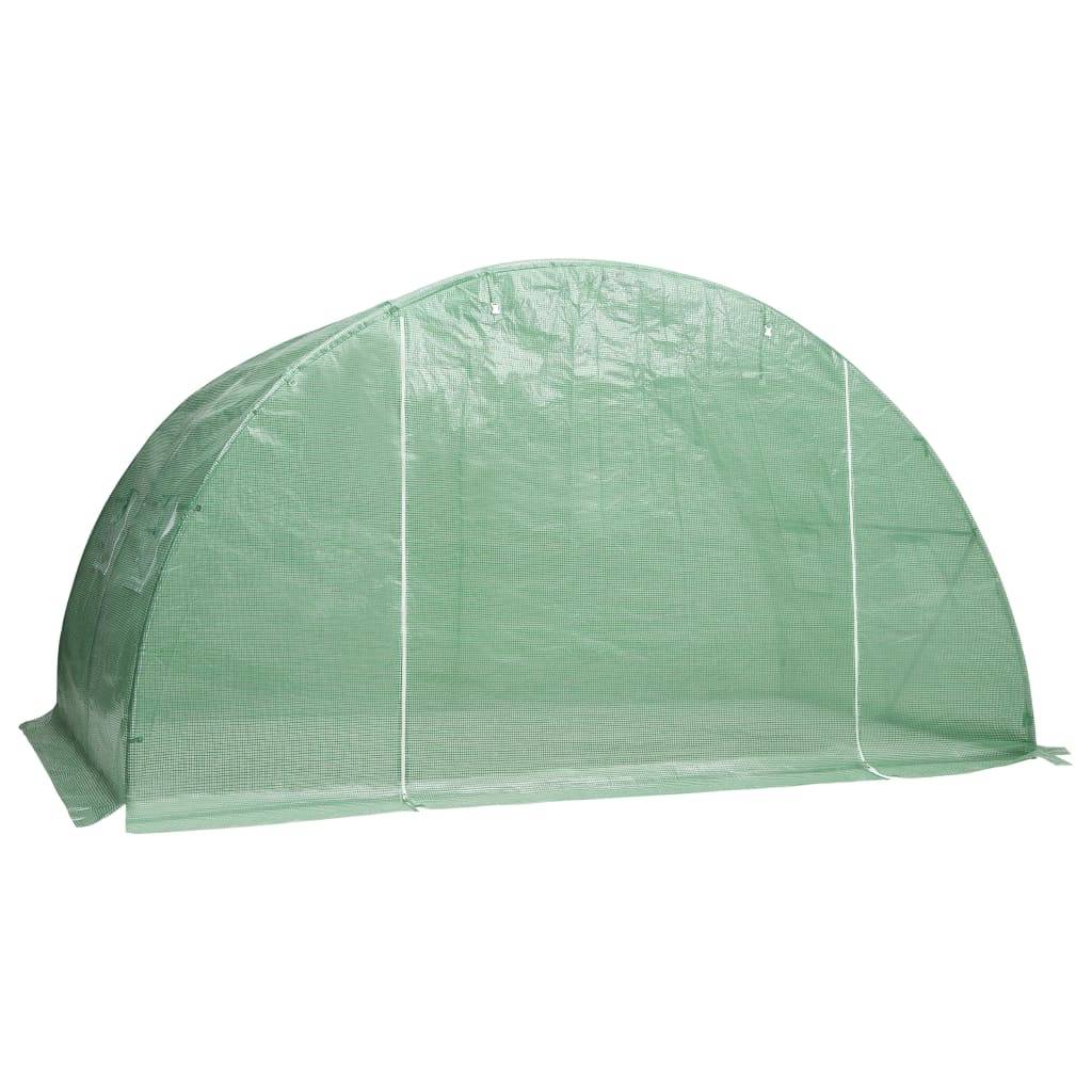 Gewächshaus 8 m² 2×4×2 m-2