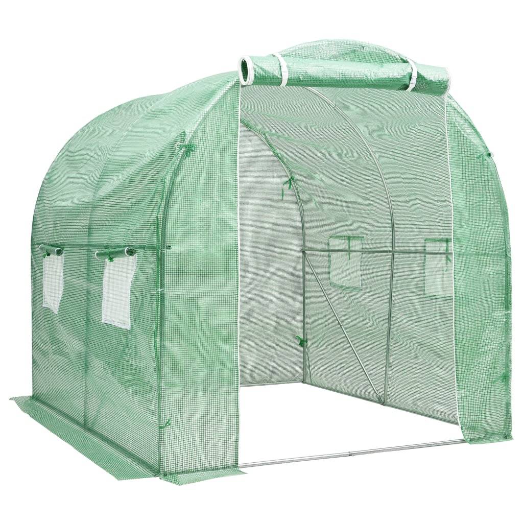 vidaXL Gewächshaus 4 m² 2x2x2 m-1