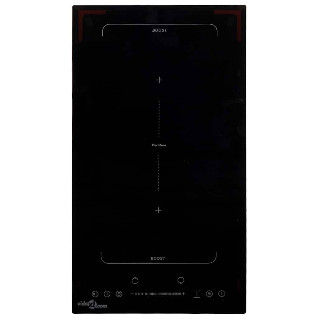 vidaXL Induktionskochfeld Flexzone mit 2 Platten Touch Control 3500 W-0
