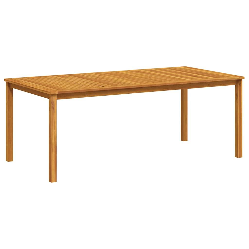 vidaXL Gartentisch 200x100x74 cm Massivholz Akazie-2