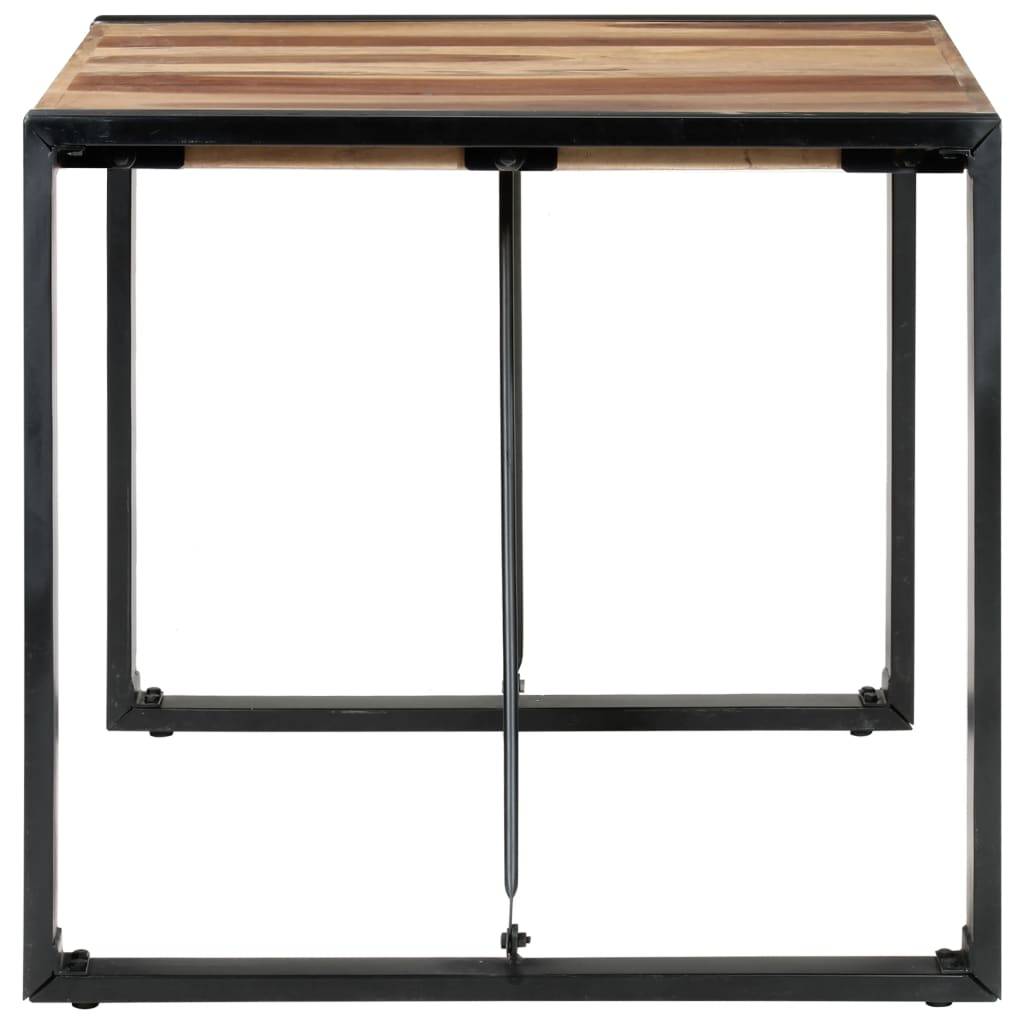 vidaXL Esstisch 80x80x75 cm Massivholz-2