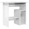 vidaXL Schreibtisch Hochglanz-Weiß 80x45x74 cm Holzwerkstoff