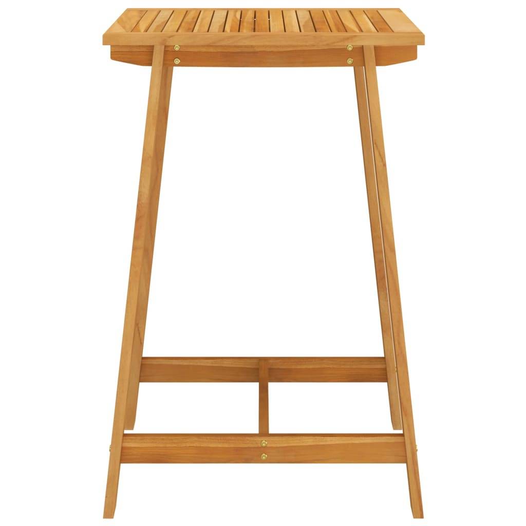 vidaXL Garten-Stehtisch 70x70x104 cm Akazie Massivholz-1