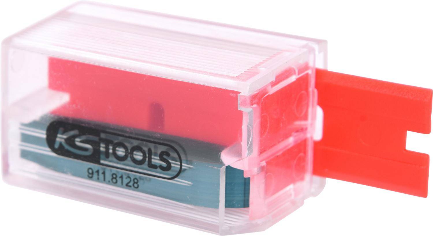 KS TOOLS Ersatz-Kunststoff-Schaberklingen, 10er Pack