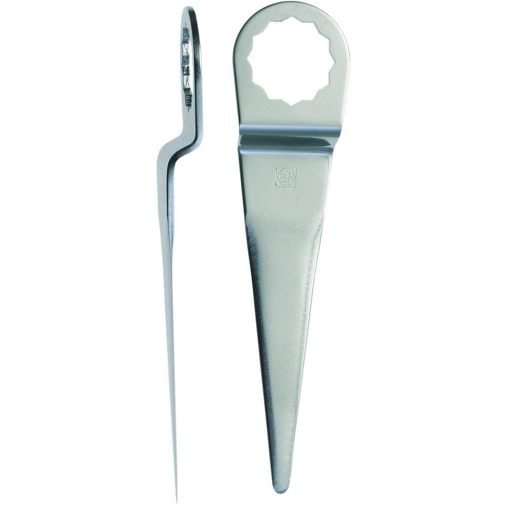 Schneidmesser gerade Form, Schneidenlänge 60 mm, Gesamtlänge 120 mm-0