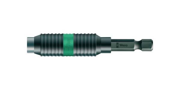 Bithalter Rapidaptor 1/4 Zoll F 6,3 1/4 Zoll C 6,3+E 6,3 SWF L.75mm WERA