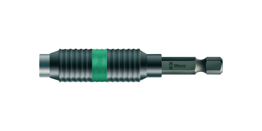 Bithalter Rapidaptor 1/4 Zoll F 6,3 1/4 Zoll C 6,3+E 6,3 SWF L.75mm WERA