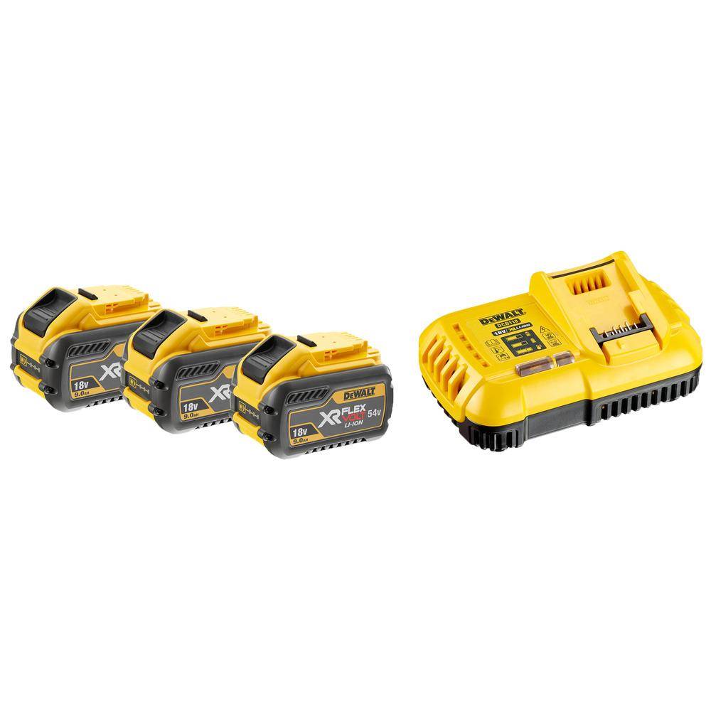 DEWALT Starter-Set 3xAkku/162 Wh - Akku - 9.000 mAh-0