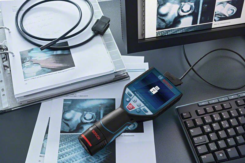Bosch Akku-Inspektionskamera GIC 120 C, mit 1 x 1.5 Ah Li-Ion Akku,-4
