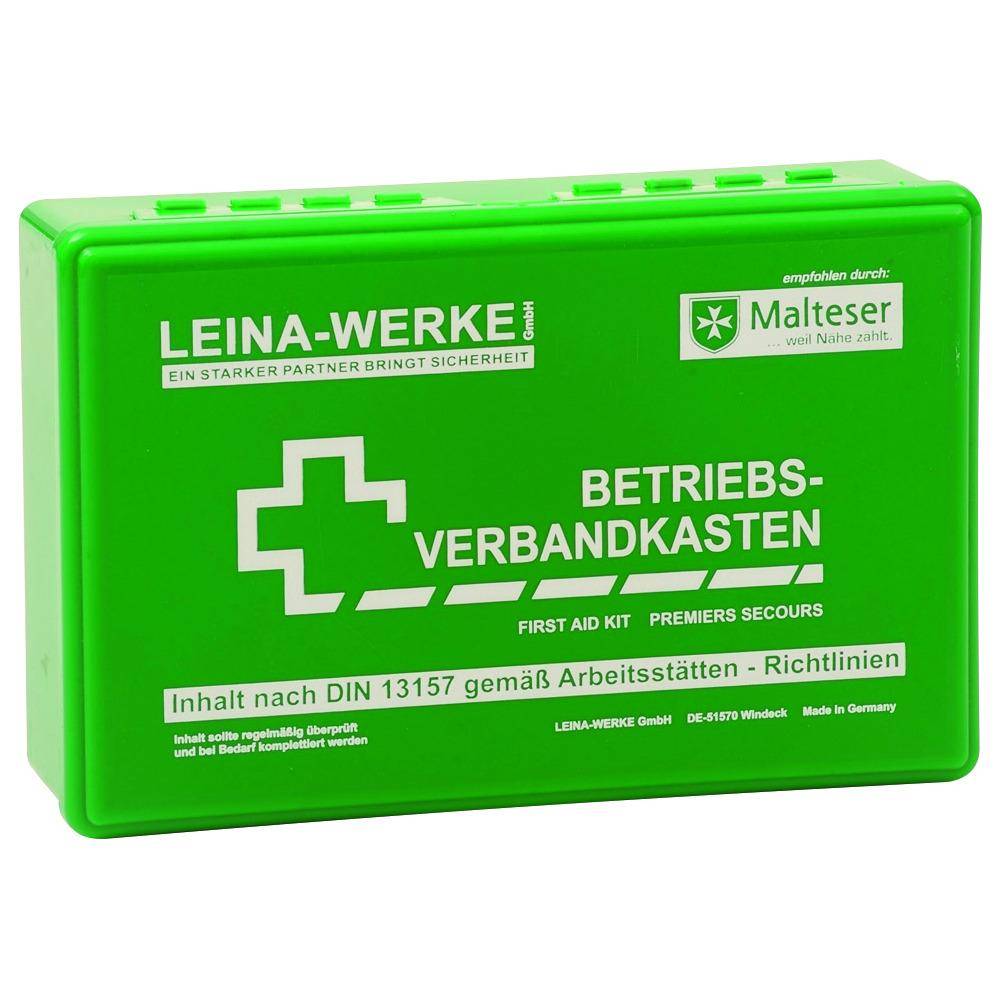 Betriebs-Verbandkasten DIN13157 255x166x80mm grün-0
