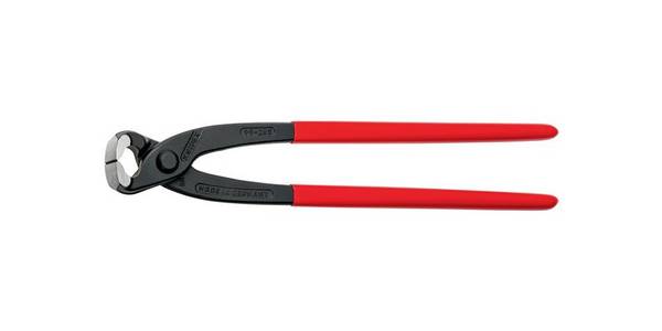 Monierzange L.220mm pol.schwarz atram.Ku.-Überzug KNIPEX