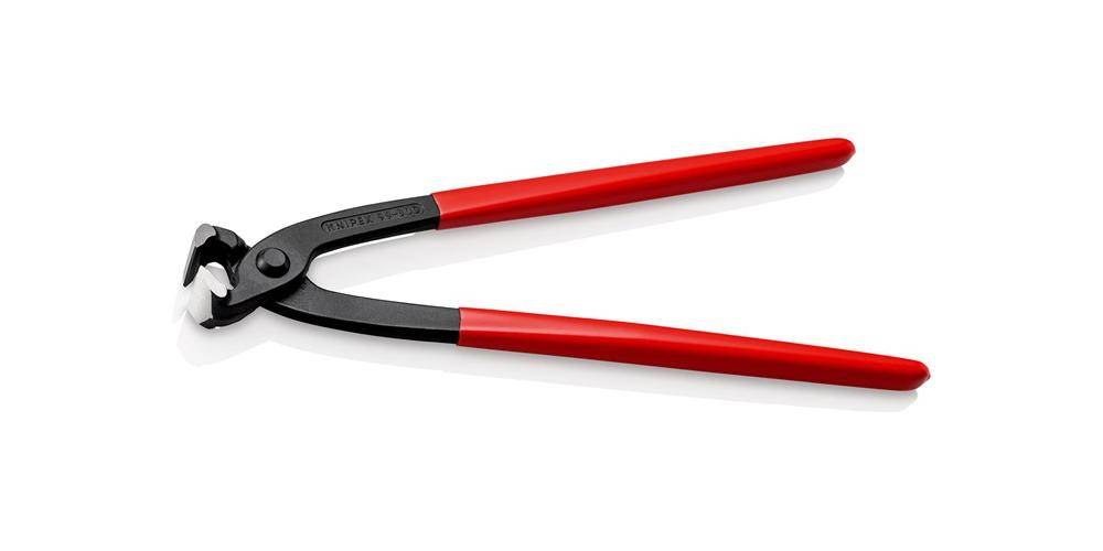 Monierzange L.300mm pol.schwarz atram.Ku.-Überzug KNIPEX-7