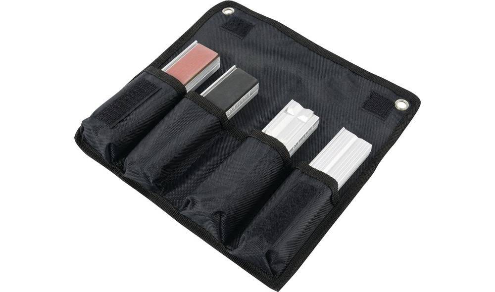 Rohr-/Schutzbackenset f.Backen-B.100mm 8tlg.in Tasche Alu.HEUER-0