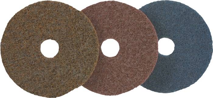 PROMAT Schleifvliesscheibe D.115mm coarse braun vorgestanzt-0