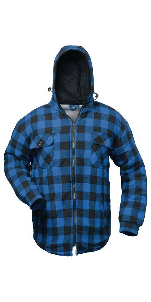 Thermohemd Alberta Gr.XL blau/schwarz kariert CRAFTLAND-0