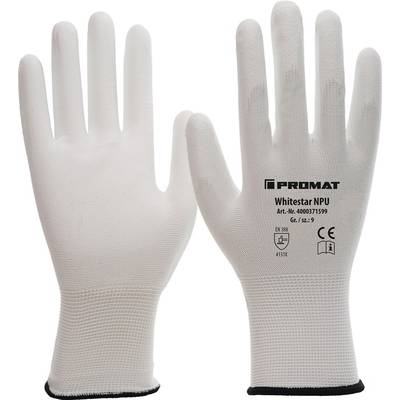 PROMAT Handschuhe Whitestar NPU Gr.11 (XXXL) weiß EN 388 PSA II