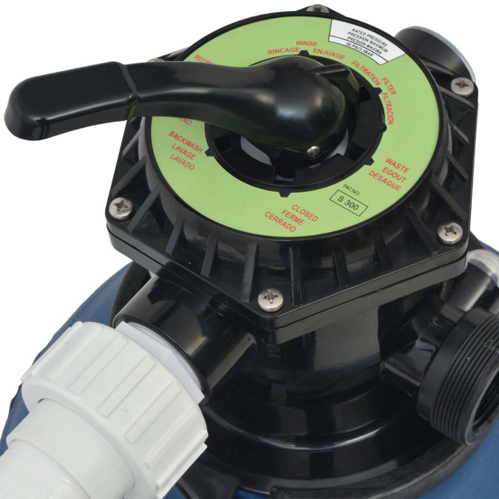 Sandfilterpumpe 1000 W 16.800 L/h XL-1