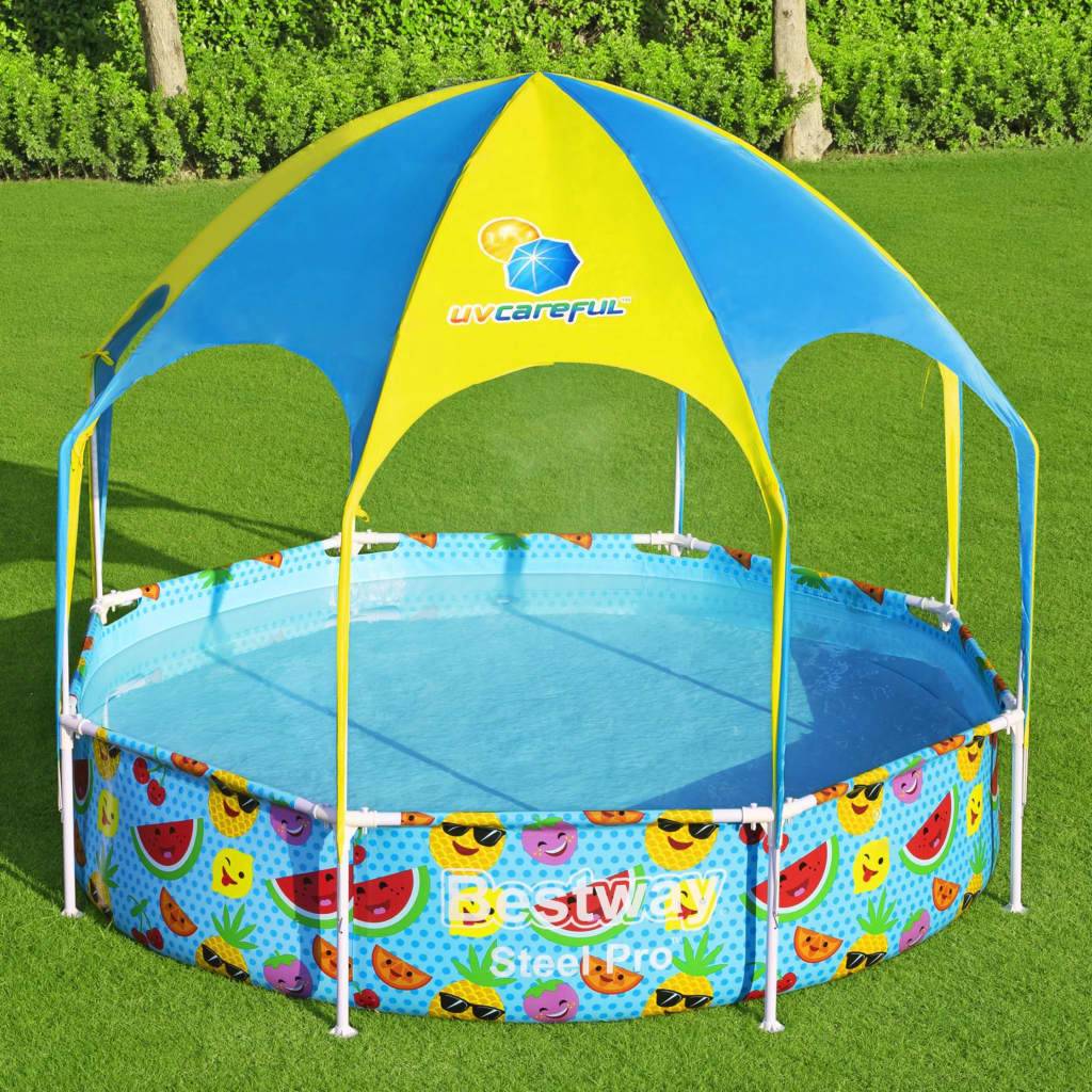 Bestway Steel Pro UV Careful Aufstellpool für Kinder 244x51 cm-2