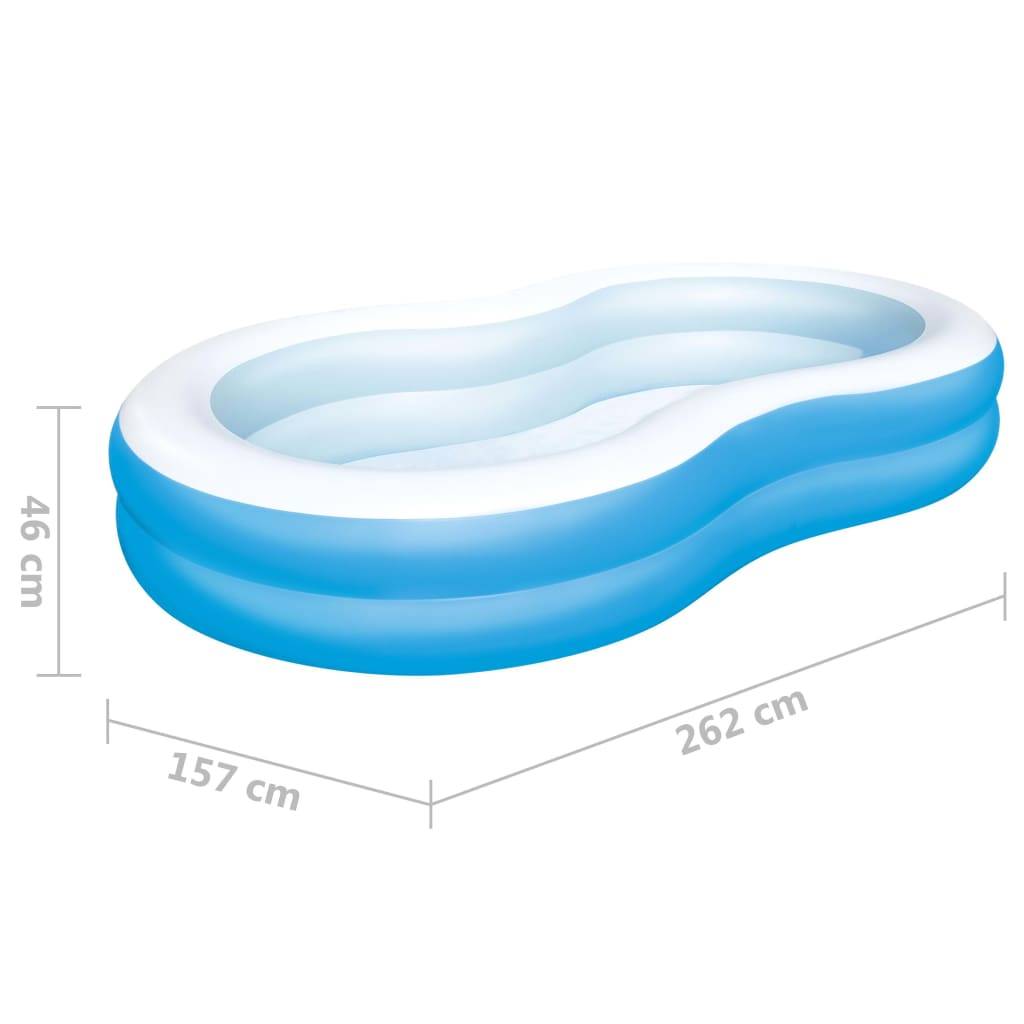 Bestway Big Lagoon Familienpool 262x157x46 cm-4