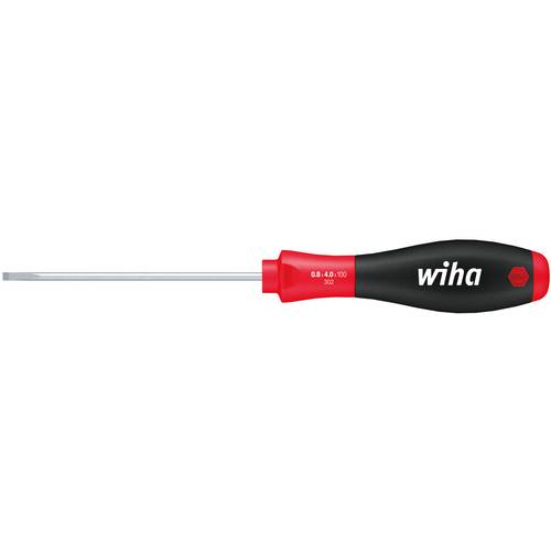 Thumbnail - Wiha 302SF 4,0x300 Werkstatt Schlitz-Schraubendreher Klingenbreite: 4 mm Klingenlänge: 300 mm DIN ISO 2380