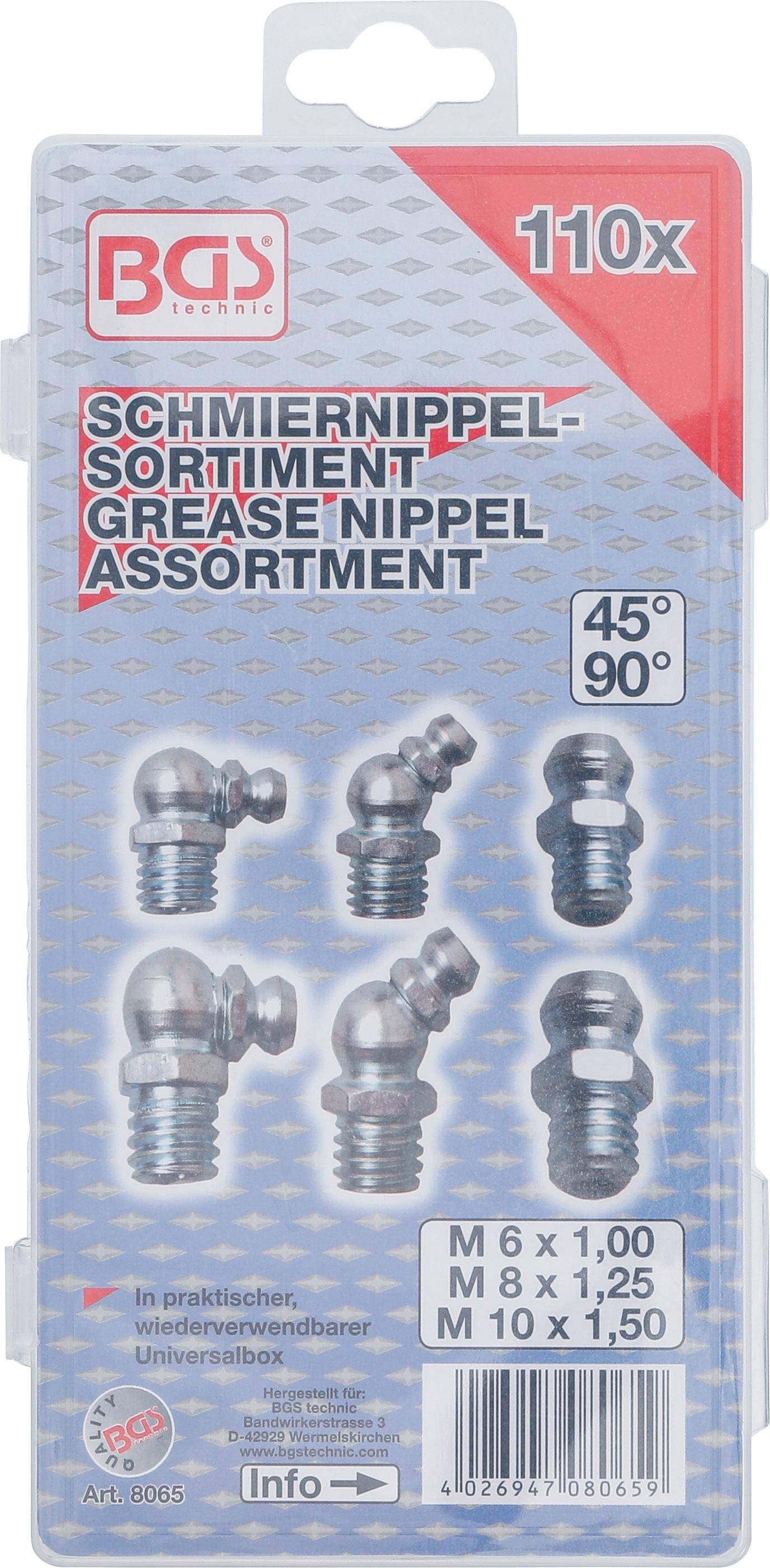 Schmiernippel-Sortiment 110-tlg.-2