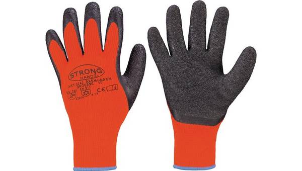 Kälteschutzhandschuhe Rasmussen Gr.11 orange/schwarz EN 388,EN 511 PSA II