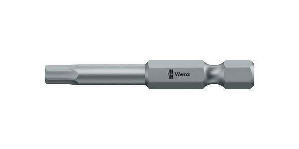 Bit 840/4 Z 1/4 Zoll 5,0mm L.89mm zähhart,HEX-Plus WERA