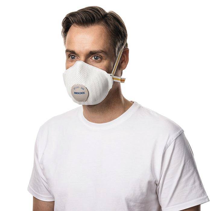 MOLDEX Atemschutzmaske Air Plus ProValve 340801 FFP3 / V R D mit-2